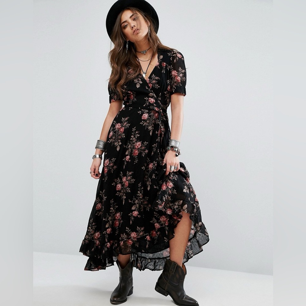 Denim & Supply By Ralph Lauren Floral Print Maxi Dress Size XS NWOT